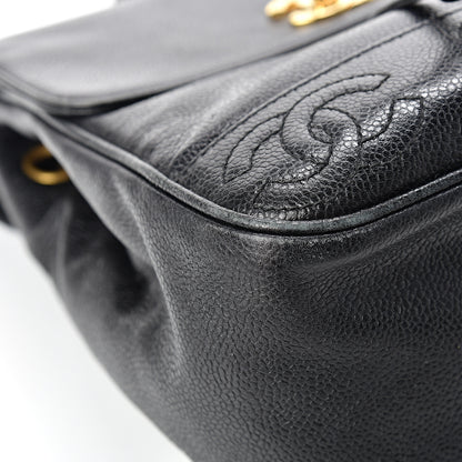 Chanel Caviar CC Backpack Black 8 of 14