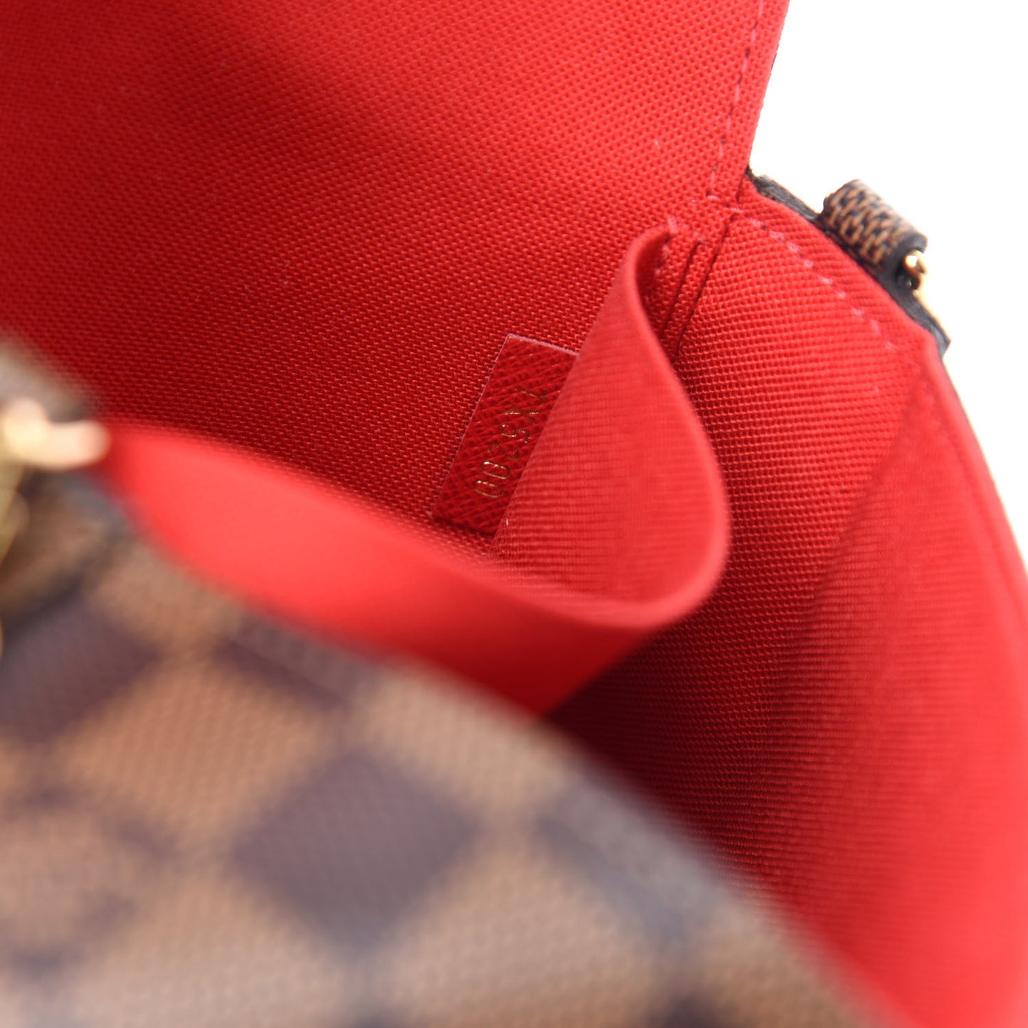 Damier Ebene Pochette Felicie Chain Wallet