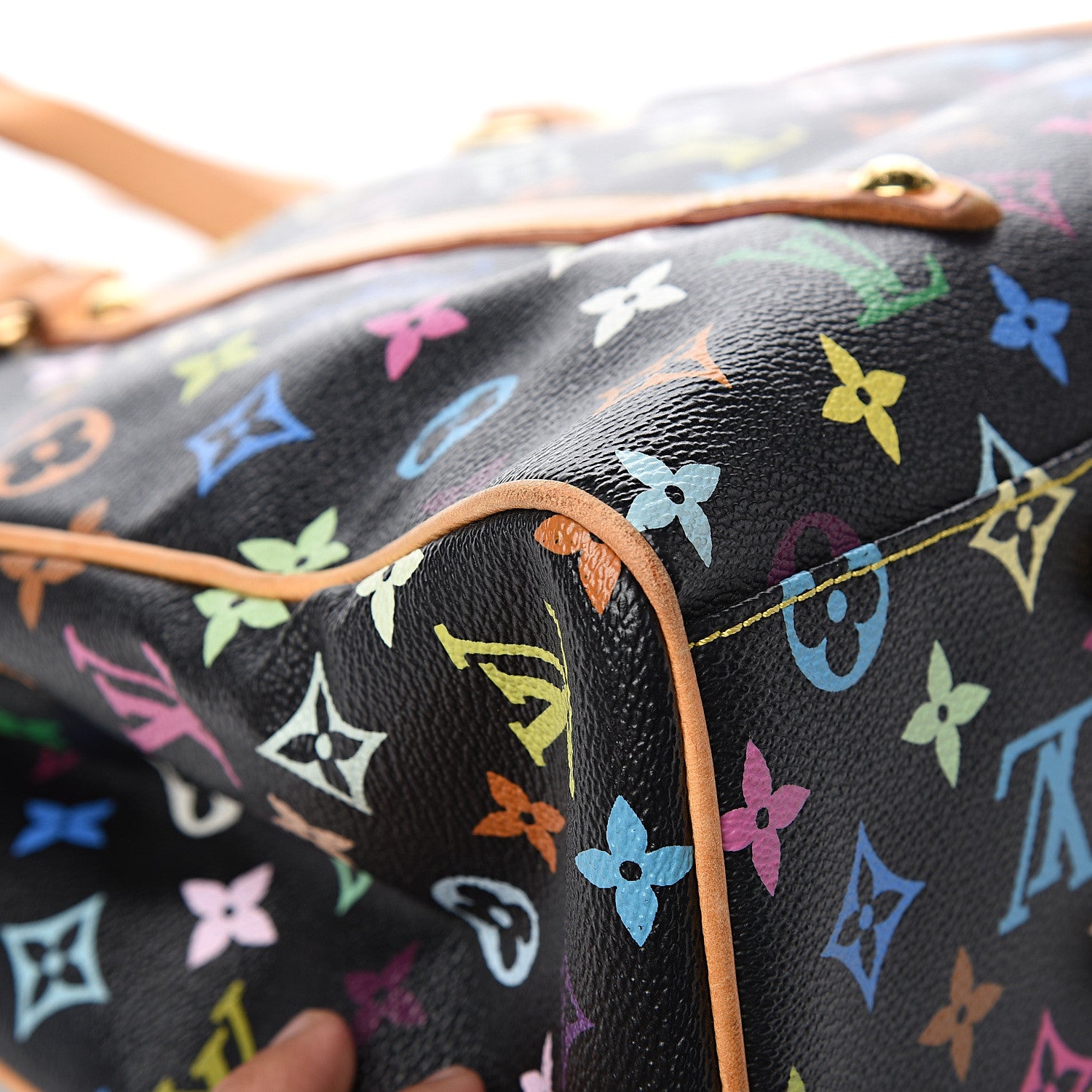 Louis Vuitton Monogram Multicolor Aurelia MM Black 12 of 15