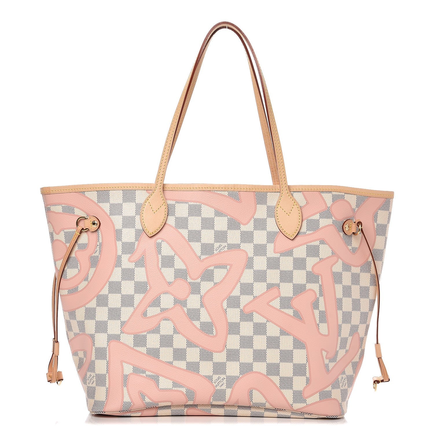 Louis Vuitton Damier Azur Tahitienne Neverfull MM 1 of 8