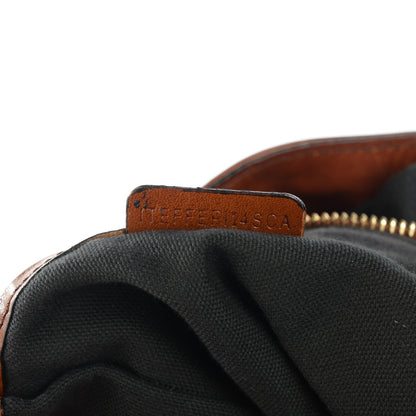 Burberry House Check Bridle Calfskin Medium Gosford Hobo Dark Tan 10 of 10