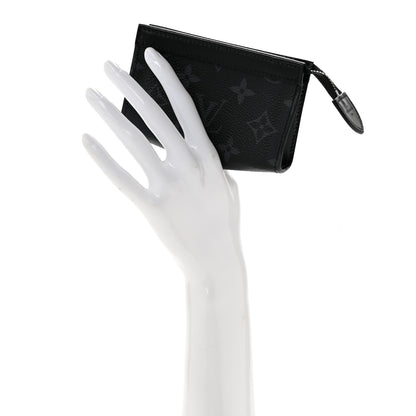 Louis Vuitton Monogram Eclipse Key Pouch Voyage 2 of 8