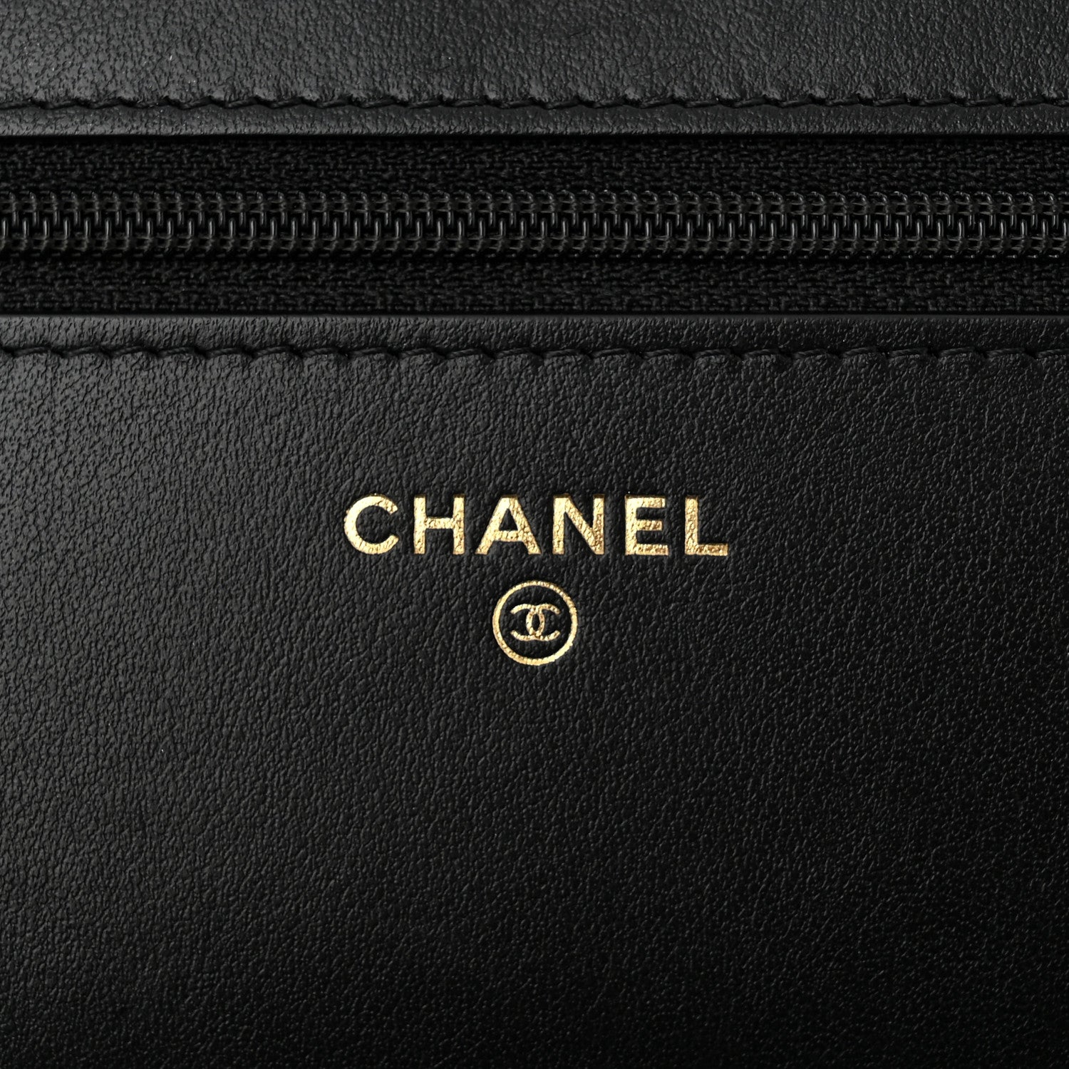 Chanel Caviar Quilted Pocket Clutch With Chain WOC Black 6 of 13