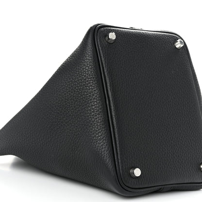 Hermes Taurillon Clemence Picotin Lock 18 PM Black 9 of 10