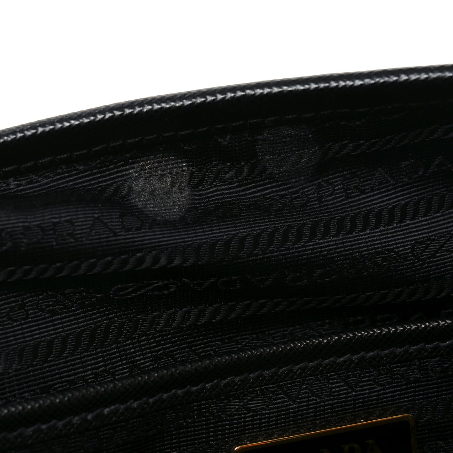 Tessuto Nylon Soft Calf Small Tote Black