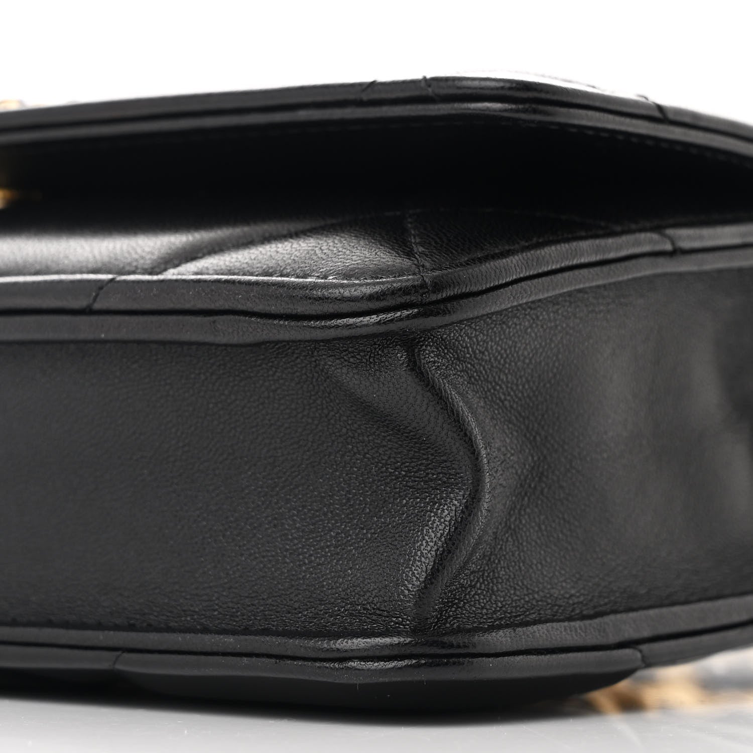 Chanel Lambskin Quilted Chanel 19 Wallet On Chain WOC Black 11 of 12