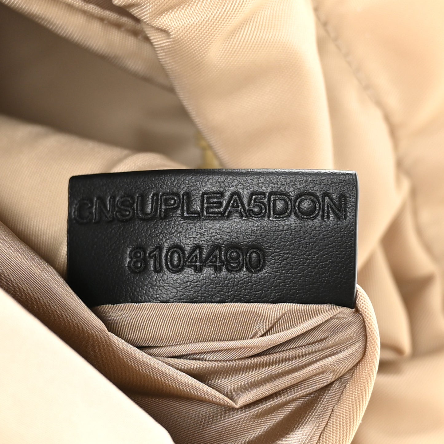 Nylon Small Rucksack Backpack Gold Honey