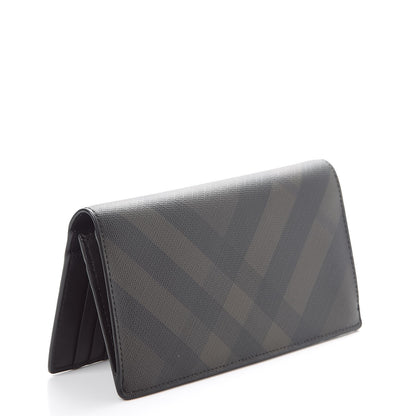 Burberry London Check Continental Wallet Chocolate 3 of 9