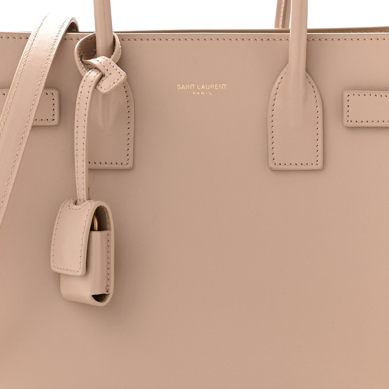 Saint Laurent Calfskin Baby Sac De Jour Dark Beige 8 of 13