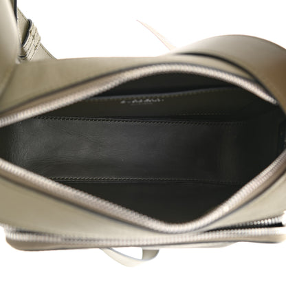 Burberry Grained Calfskin Olympia Crossbody Bag Dark Khaki Green 5 of 11