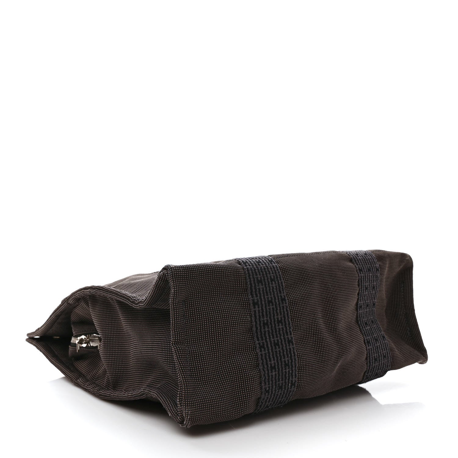 Hermes Canvas Herline Backpack Grey 4 of 10