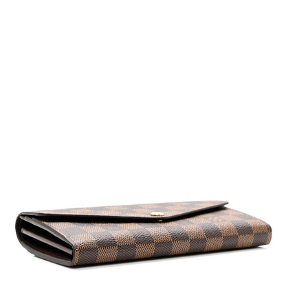Louis Vuitton Damier Ebene Sarah Wallet NM 4 of 6