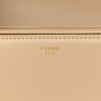 Celine Shiny Calfskin Medium Triomphe Nude 6 of 22