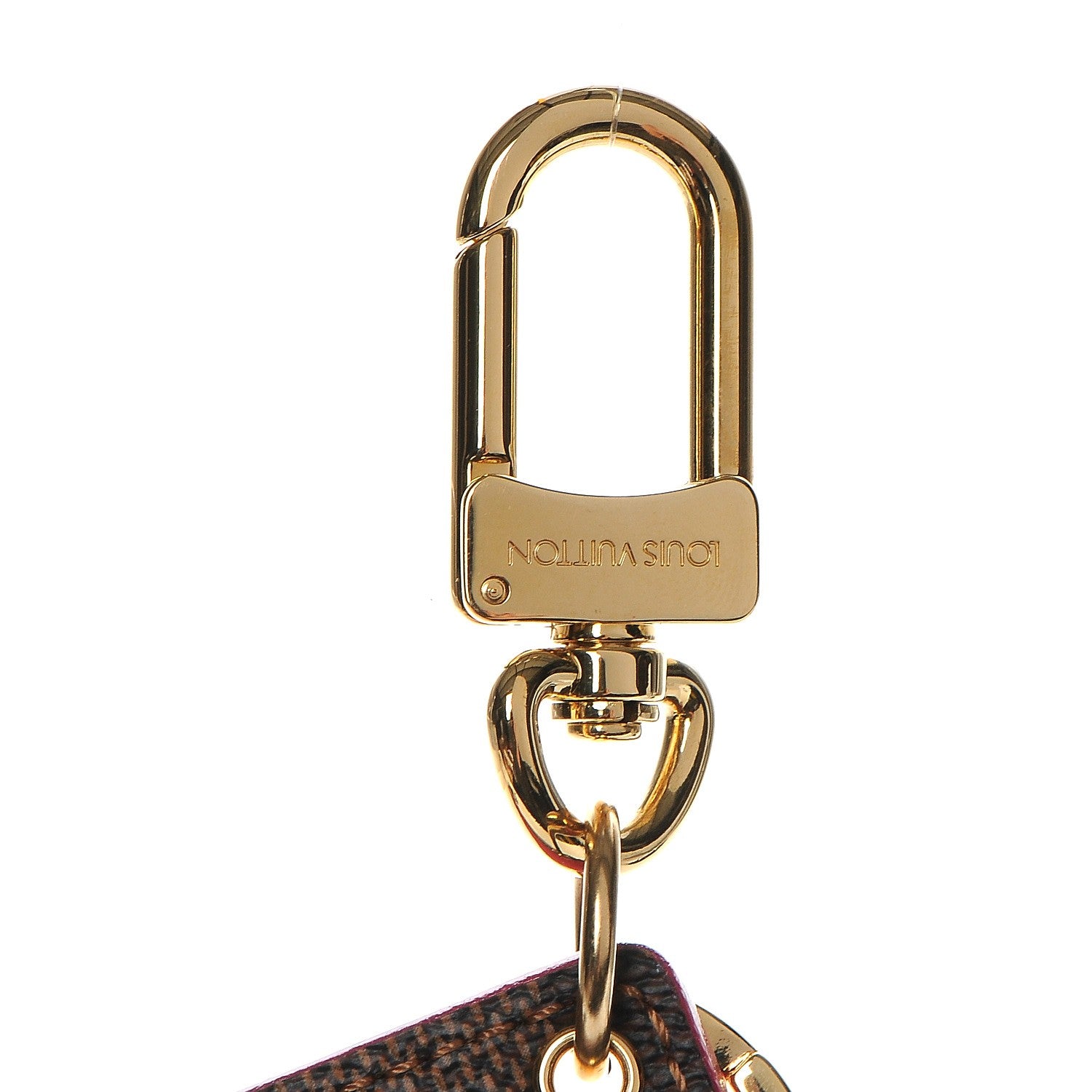 Louis Vuitton Damier Ebene Illustre Air Balloon Bag Charm Grenade 3 of 7