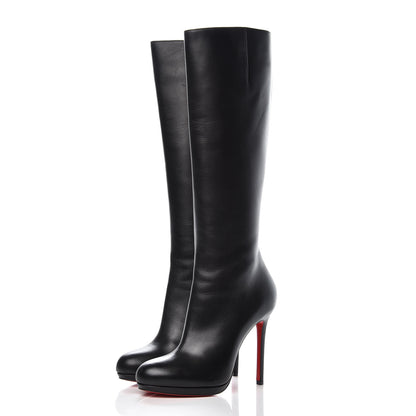 Christian Louboutin Calfskin Botalli 120 Tall Boots 39 Black 3 of 9