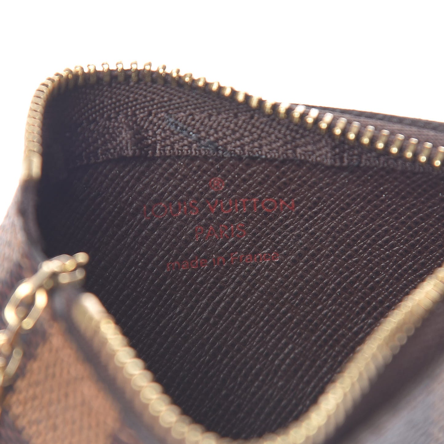 Damier Ebene Key Pouch