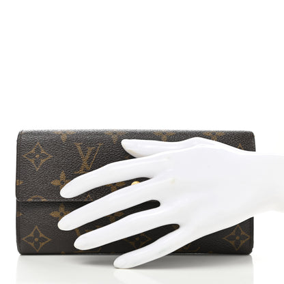 Louis Vuitton Monogram Sarah Wallet 2 of 8