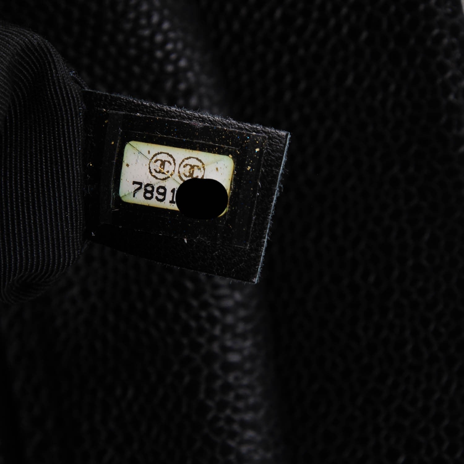 Chanel Caviar Quilted Petit Timeless Tote PTT Black 7 of 7