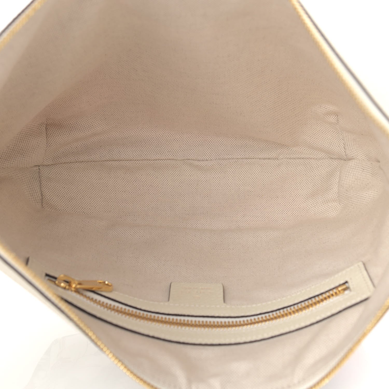 Gucci GG Supreme Monogram Flora Web Small Ophidia Half Moon Hobo White 5 of 9