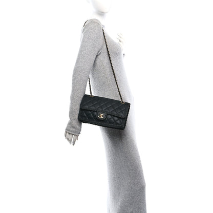 Chanel Iridescent Calfskin Small Happy Stitch Flap Black 3 of 13