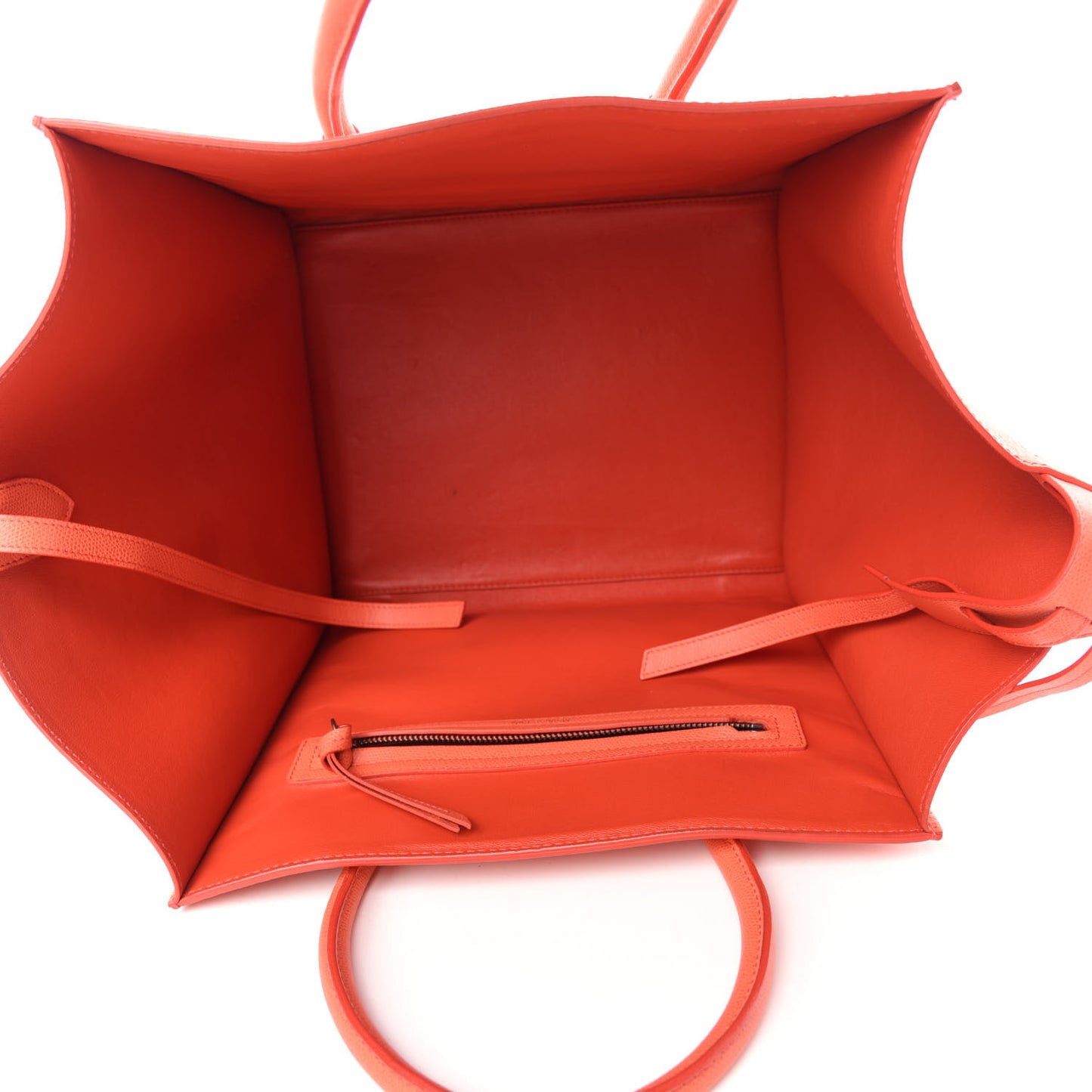 Grained Calfskin Medium Phantom Luggage Coral