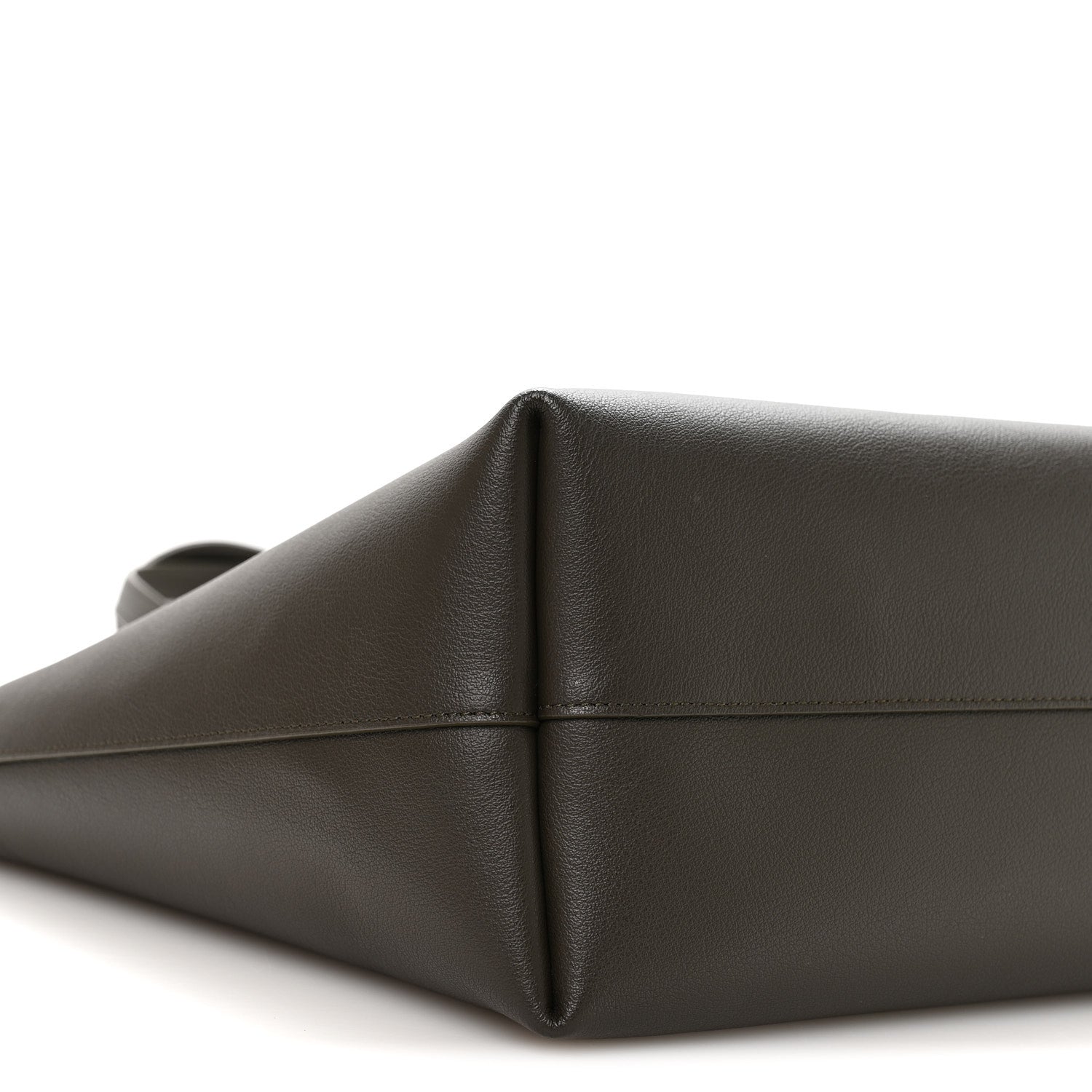 Saint Laurent Calfskin Large Shopping Tote Earth 9 of 10