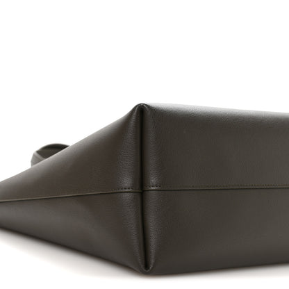 Saint Laurent Calfskin Large Shopping Tote Earth 9 of 10