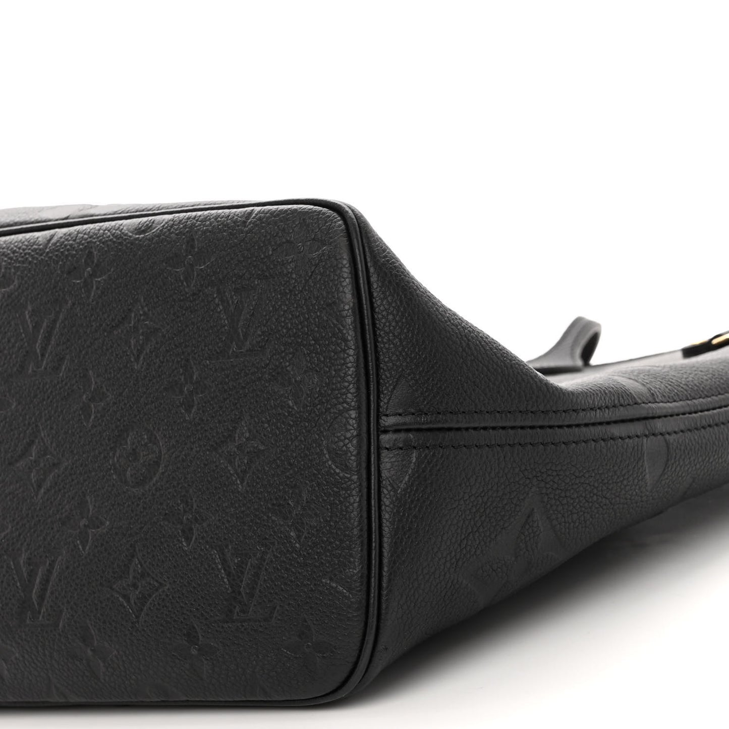 LOUIS VUITTON Empreinte Monogram Giant Neverfull MM Black