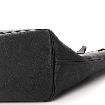 Louis Vuitton LOUIS VUITTON Empreinte Monogram Giant Neverfull MM Black 8 of 8