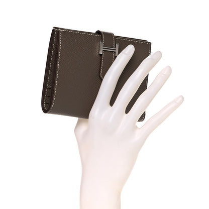 Hermes Epsom Bearn Compact Wallet Etoupe 2 of 11