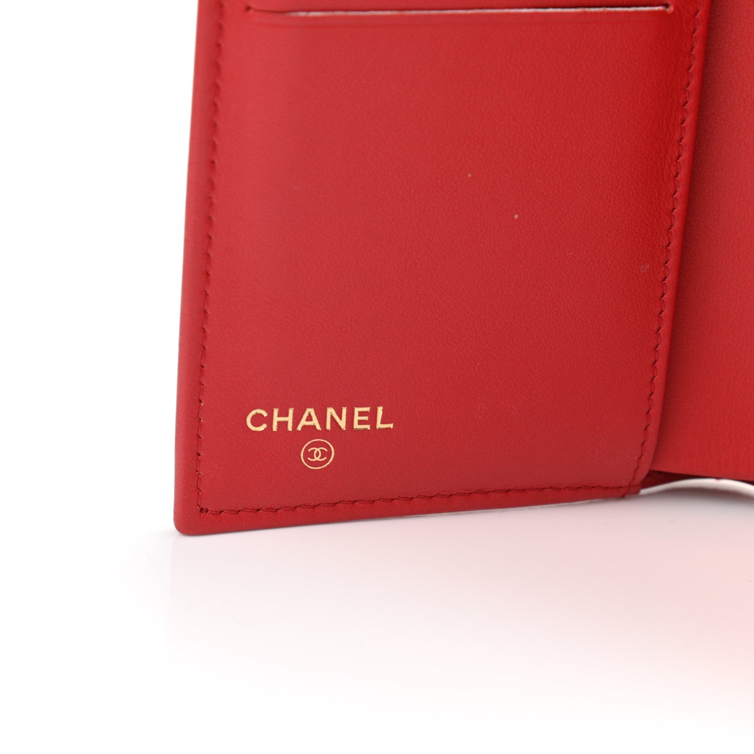Chanel Caviar Quilted Medium Boy Flap Wallet Red 6 of 11