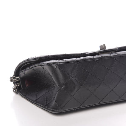 Chanel Aged Calfskin Quilted 2.55 Reissue 225 Flap Black 8 of 10