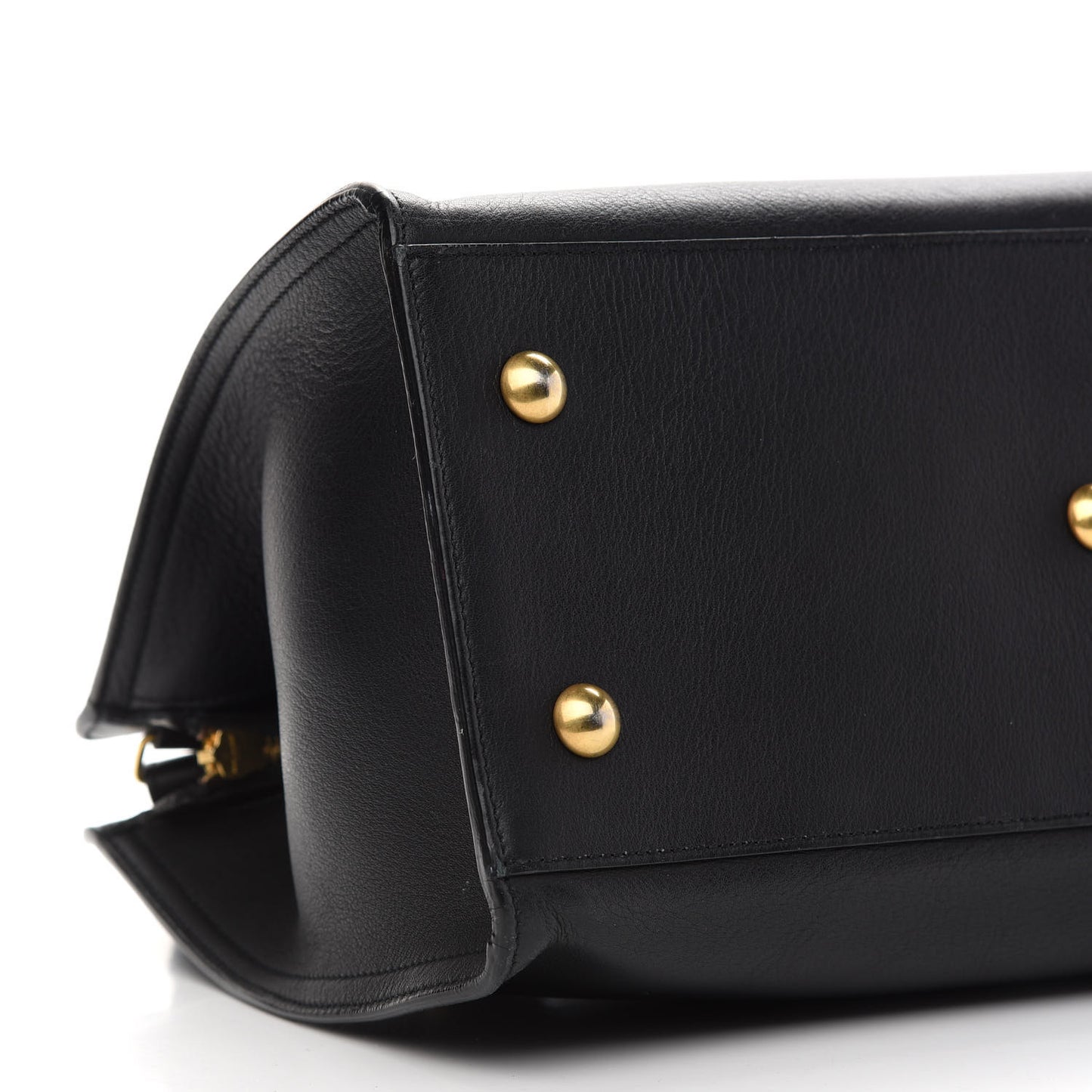 Calfskin Small Classic Y Cabas Black