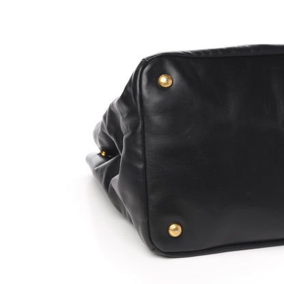 Prada Soft Calfskin Tote Black 7 of 11