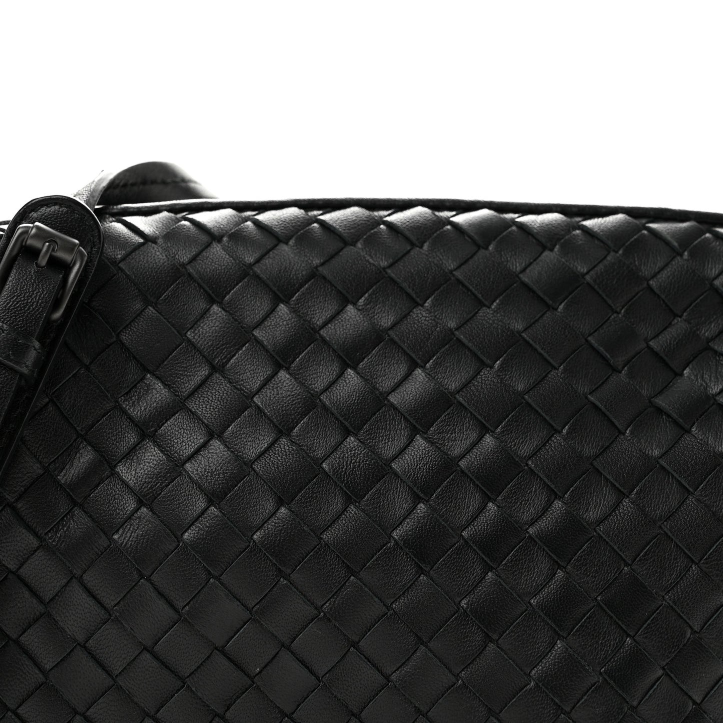 Nappa Intrecciato Nodini Bag Black