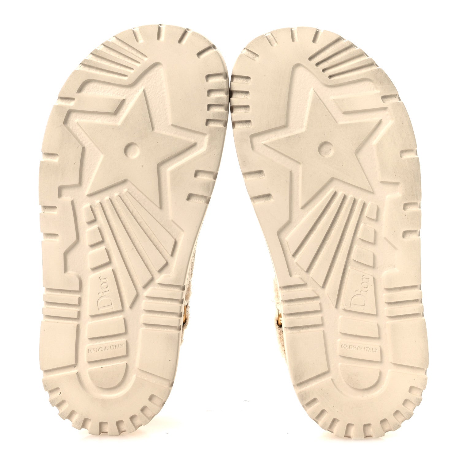 Christian Dior Cotton Dioract 10mm Sandals 36 Natural 8 of 12