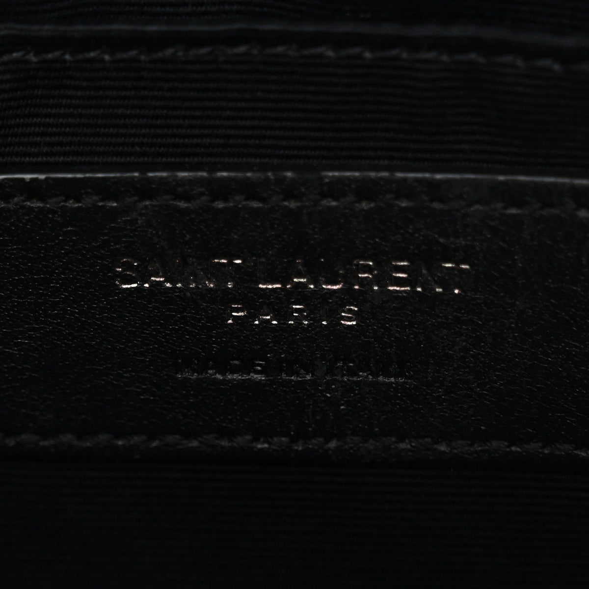Calfskin Matelasse Monogram Monochrome Lou Camera Bag Black