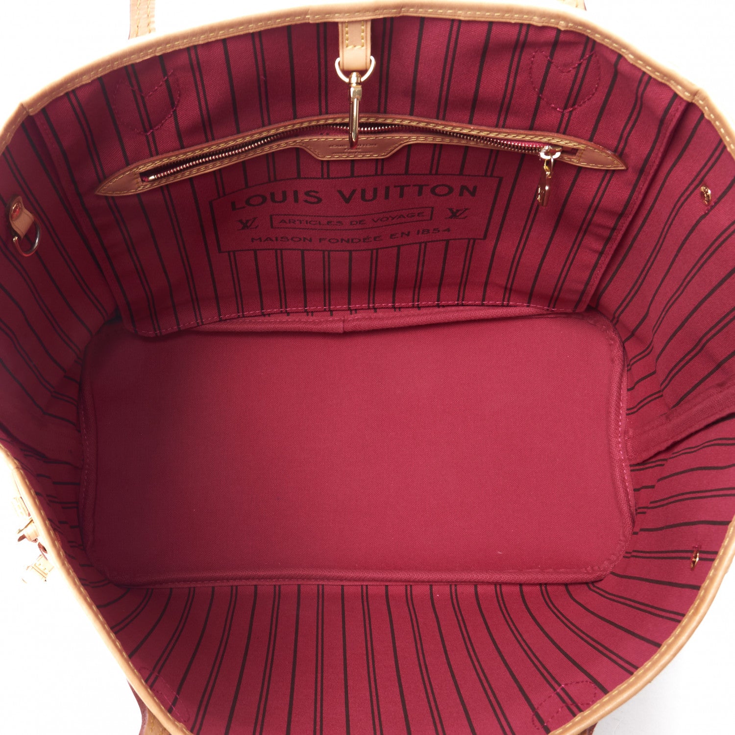 Louis Vuitton Monogram Neo Neverfull MM Fuchsia 7 of 9