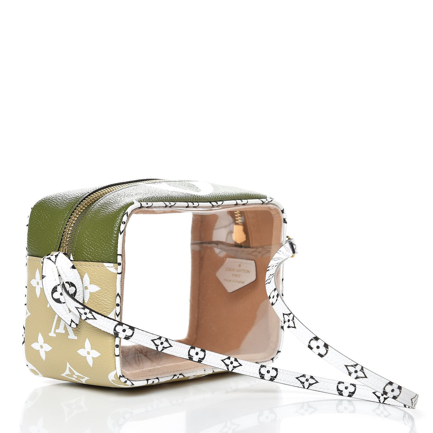 Monogram Giant Beach Pouch Kaki