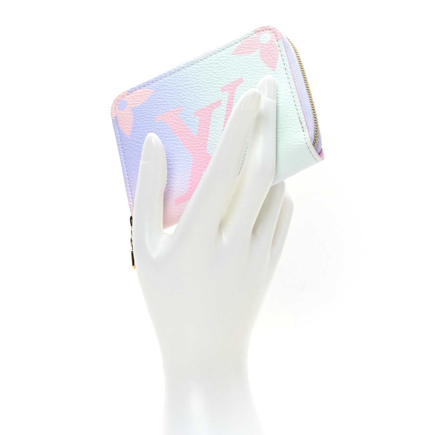 Louis Vuitton Monogram Giant Spring In The City Zippy Coin Purse Sunrise Pastel 2 of 6