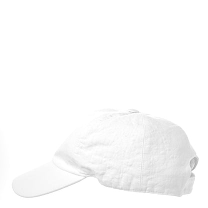 Hermes Linen Riley Cap 61 White 3 of 11
