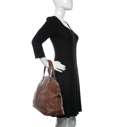 Louis Vuitton Suhali Lockit MM Sienne 2 of 14