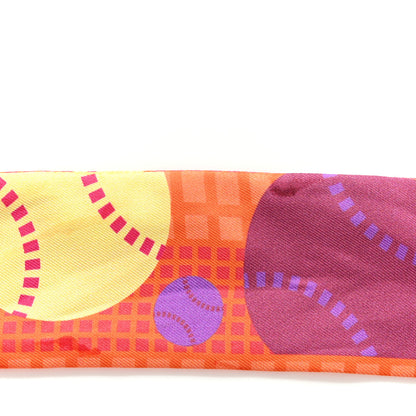 Hermes Silk Balles de Tennis Twilly 7 of 7
