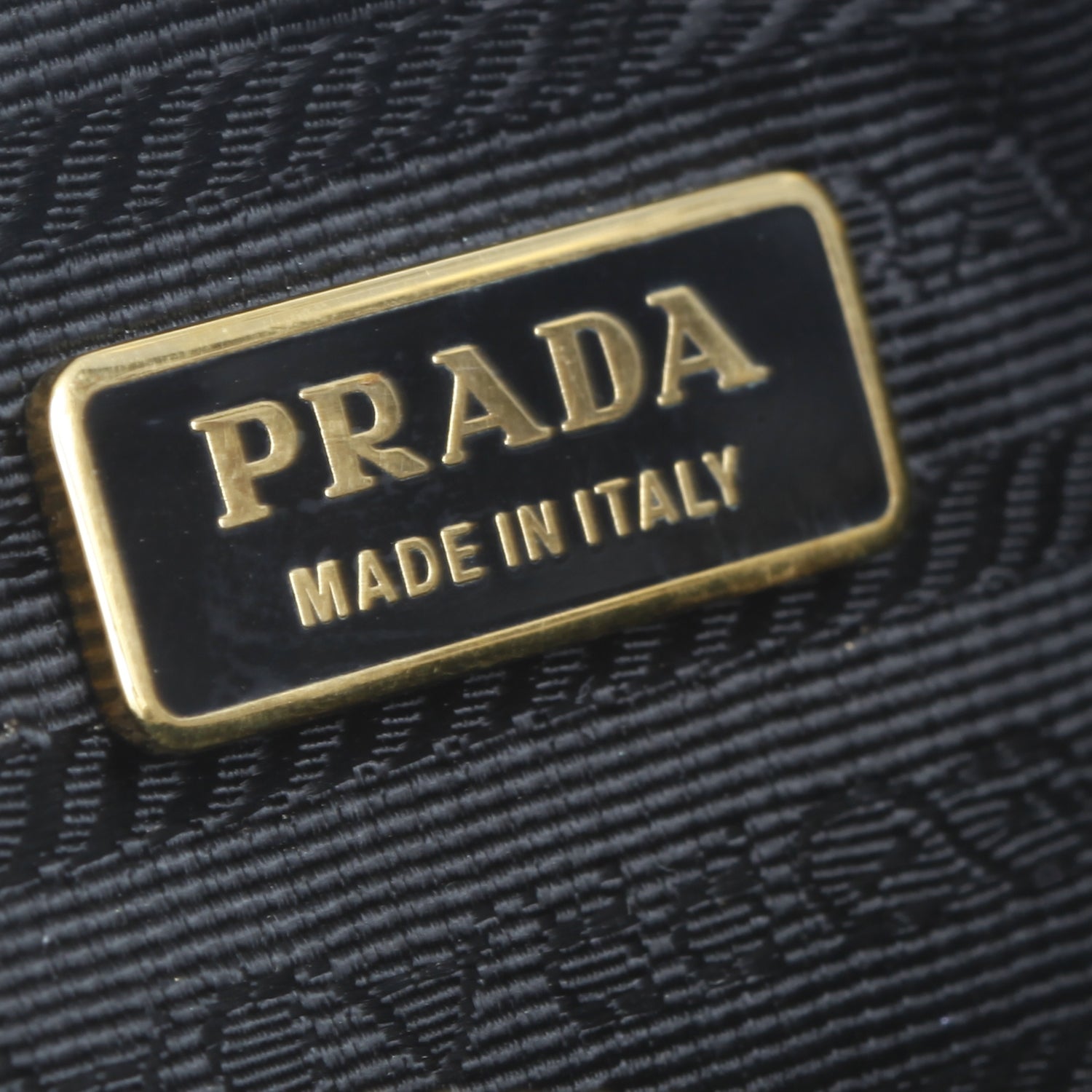 Prada Nappa Gaufre Pouch Nero Black 6 of 8