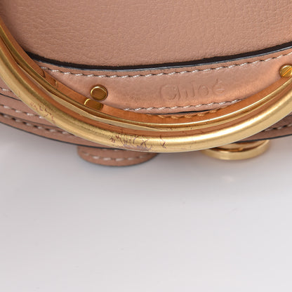 Chloe Calfskin Small Nile Bracelet Minaudiere Bag Biscotti Beige 11 of 11