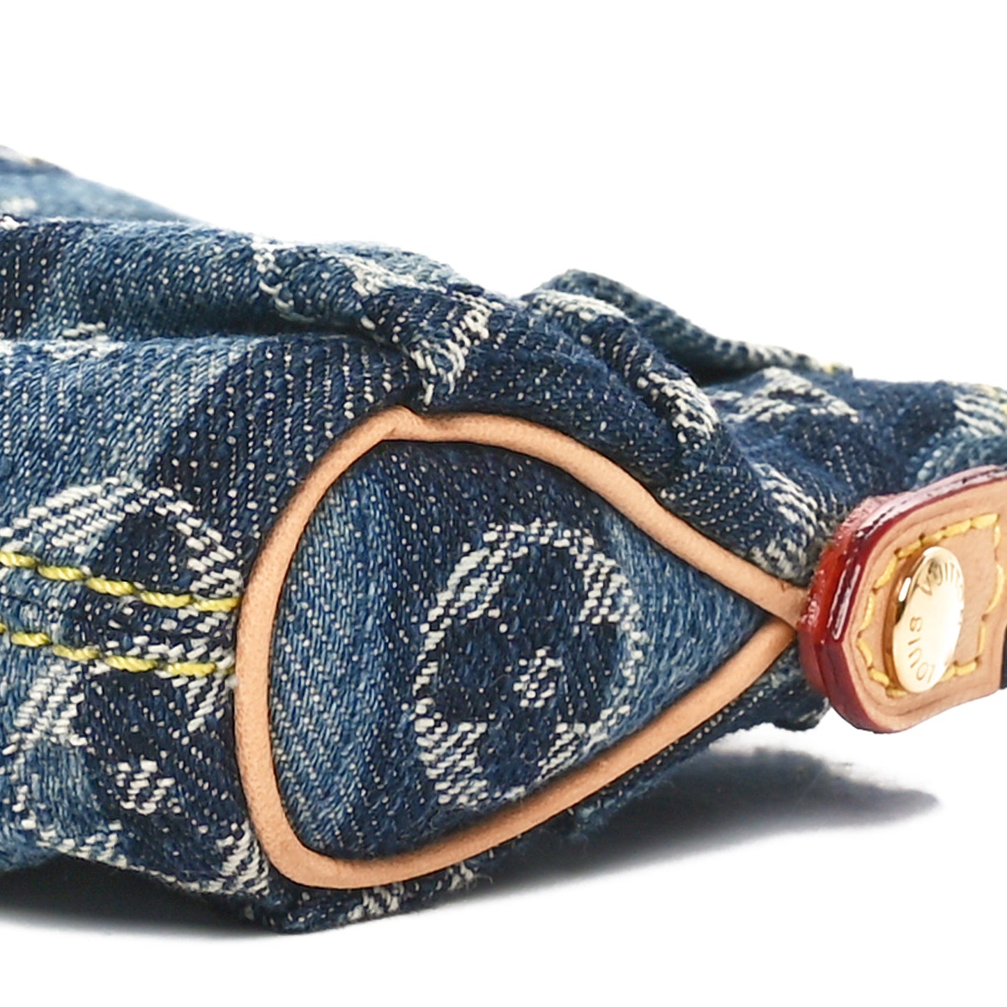 Denim Raye Trousse Cosmetic Pouch