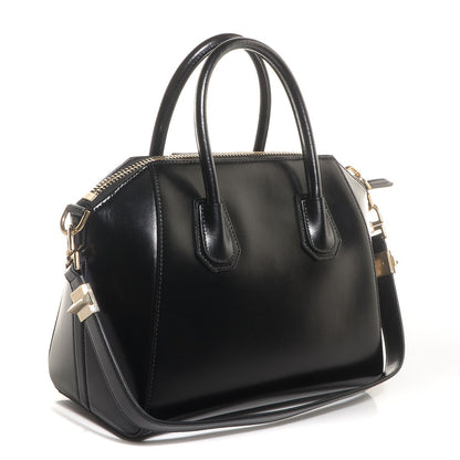 Givenchy Shiny Lord Calfskin Small Antigona Black 5 of 11