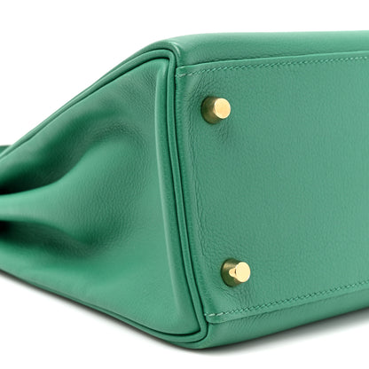 Hermes Swift Kelly Retourne 28 Vert Vertigo 10 of 12