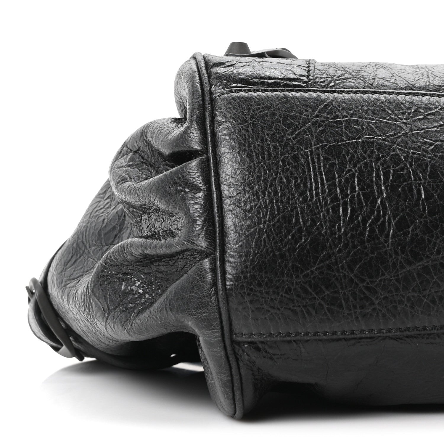 Balenciaga Agneau Arena Classic Hardware East West Le City Black 9 of 10