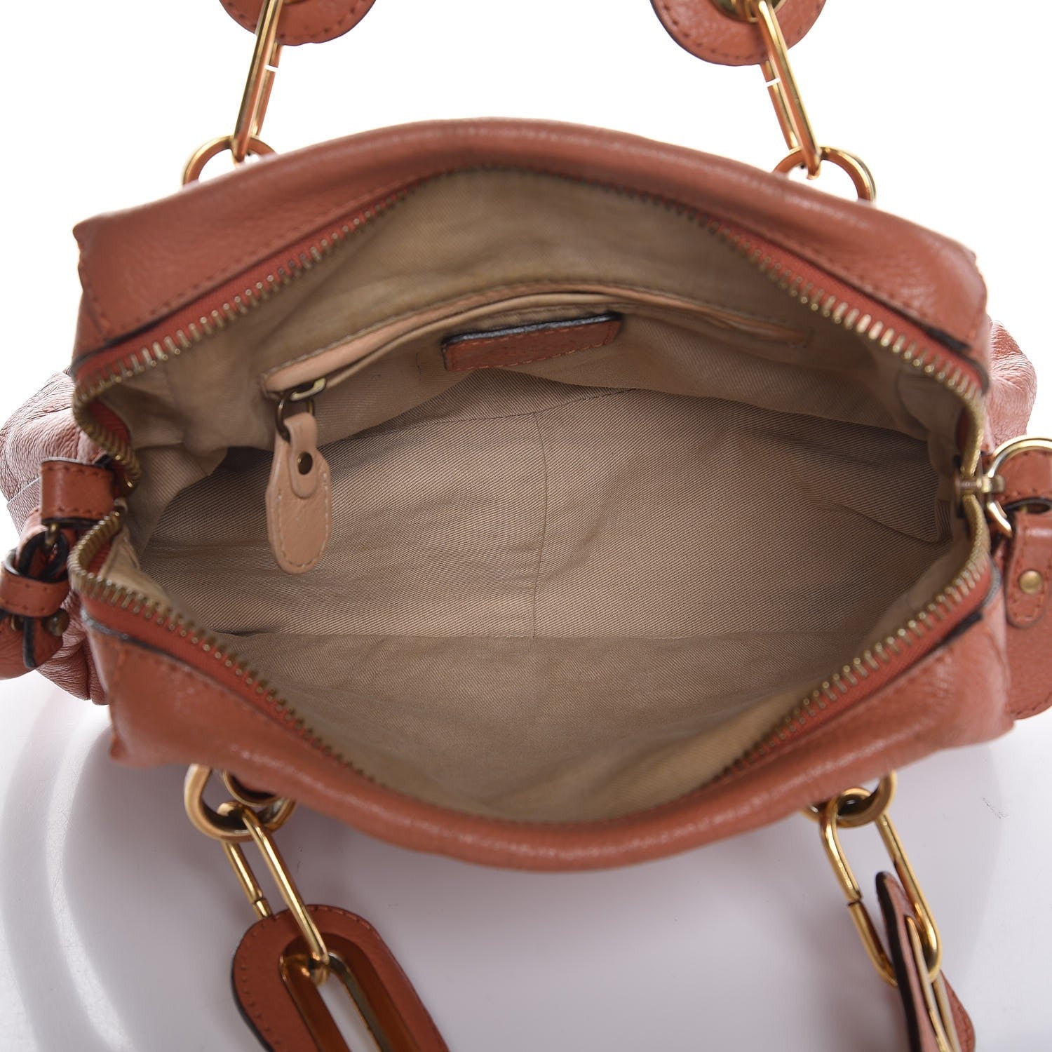 Chloe Calfskin Small Paraty Suntan 5 of 20